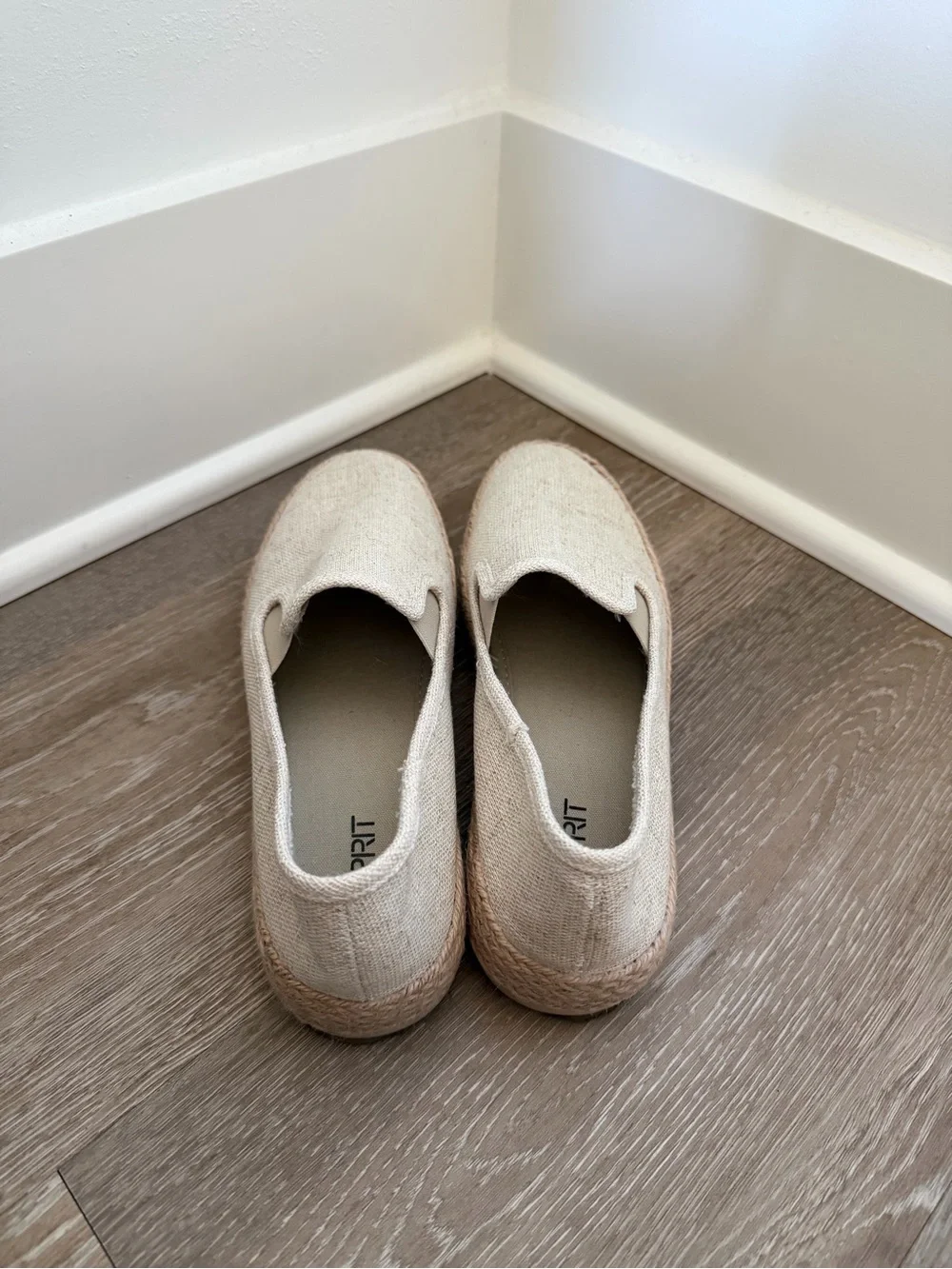 adidas Neutral Beige Slip-On Espadrilles
